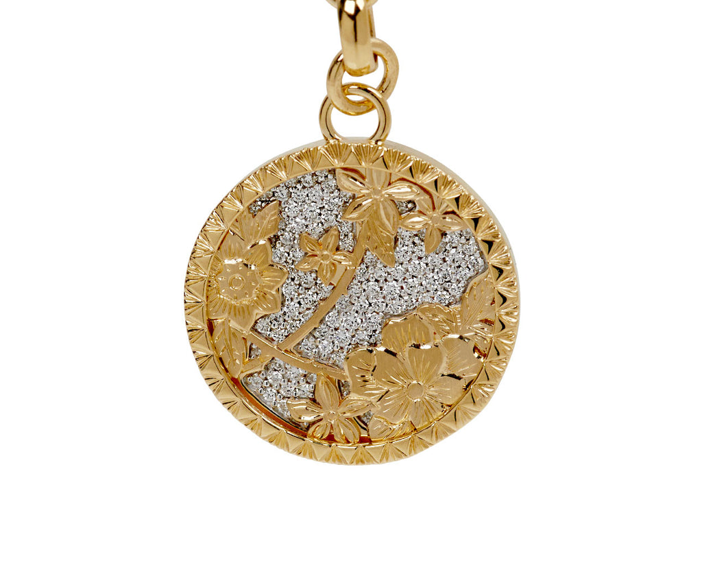 Floral Screen Medium Mixed Belcher Necklace