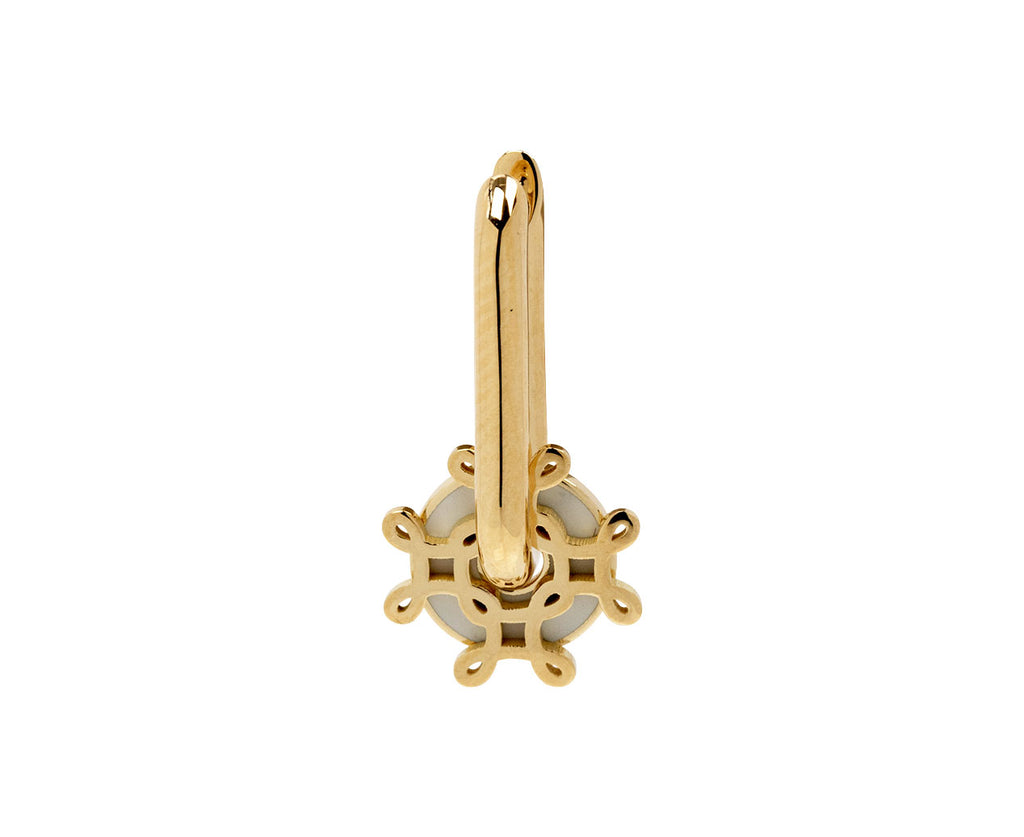 Small Chubby Fob Link L'eternelle Charm SINGLE Earring