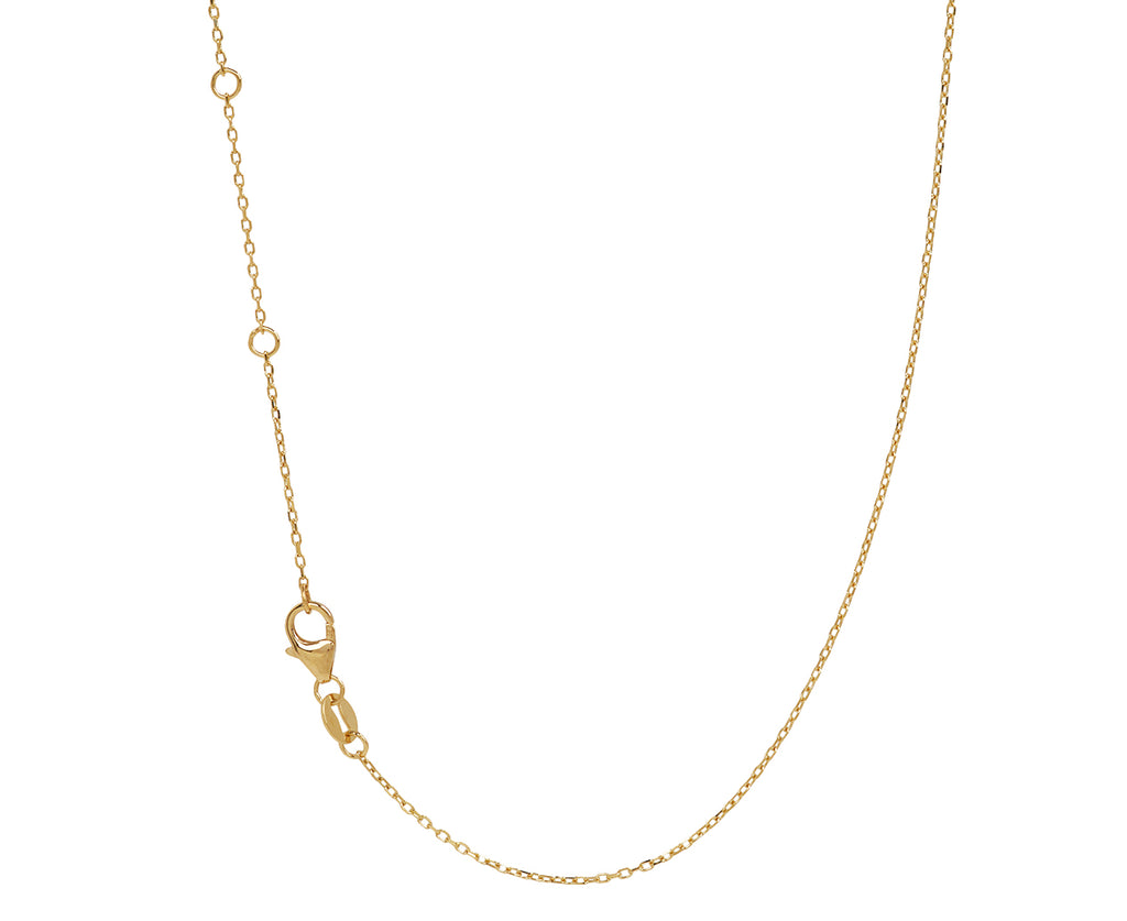 Mini Encrusted Heart Love Token Pendant Necklace