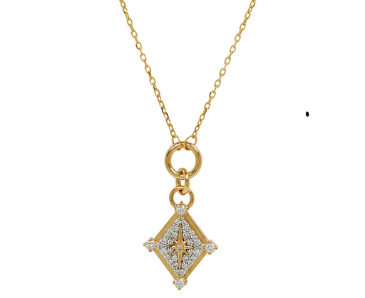 Pavé Spark Thread Necklace