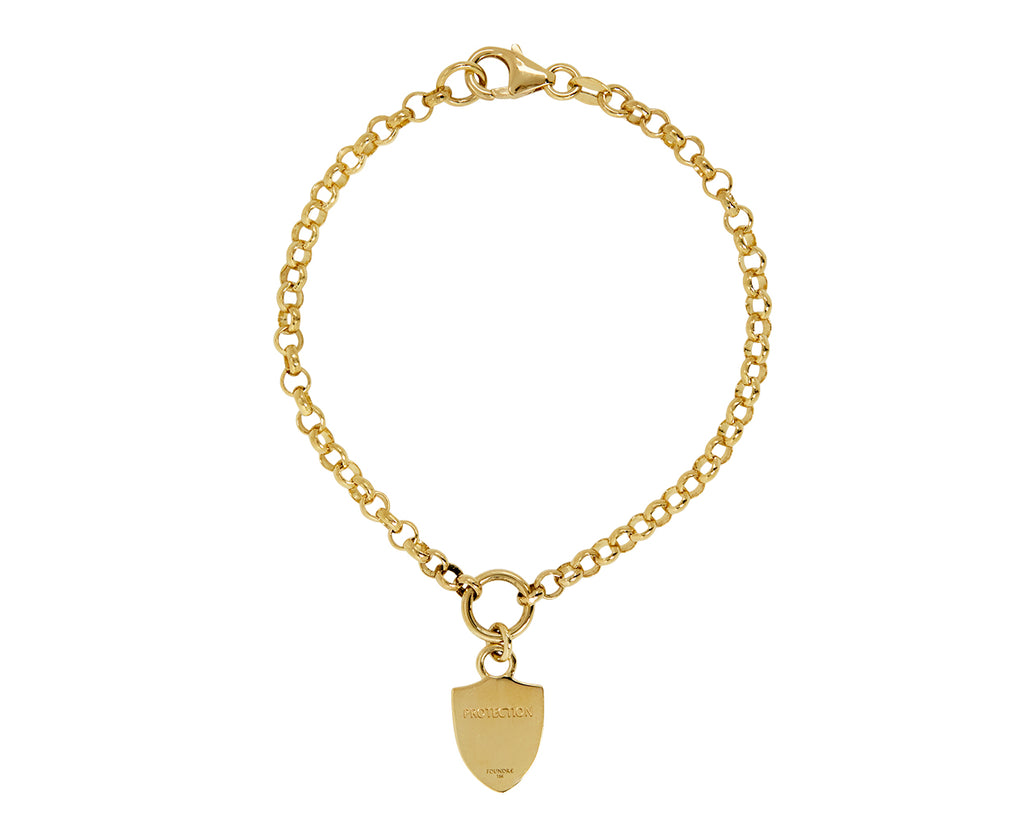 Medium Belcher with Protection Crest Bracelet