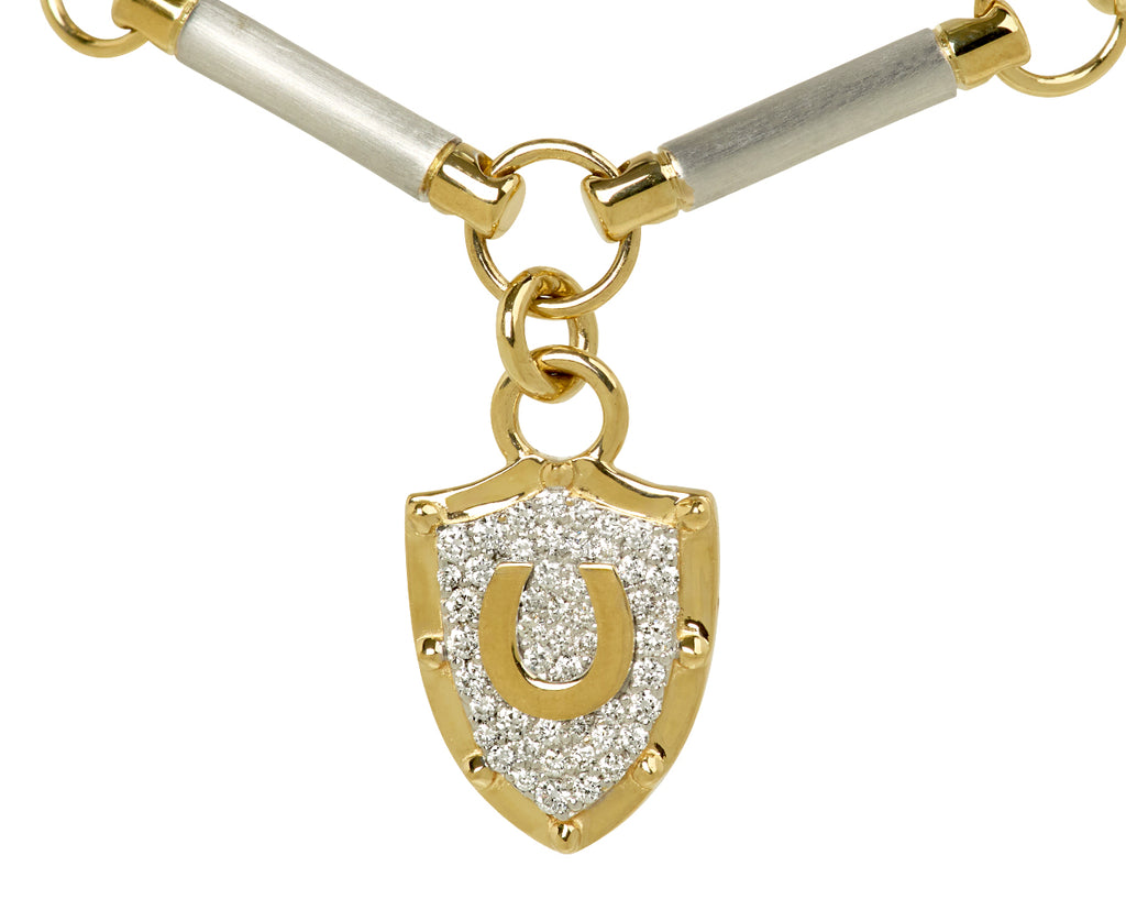Mixed Gold Protection Element Bracelet