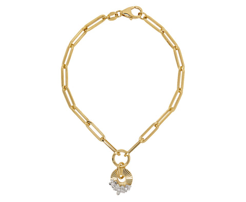 Classic Fob Link Resilience Disk Bracelet