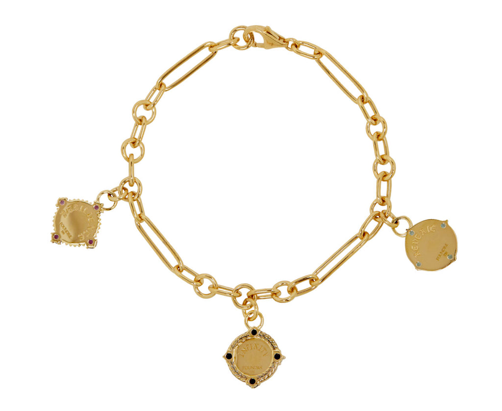 Infinity and Blossom Small Mixed Clip Bracelet