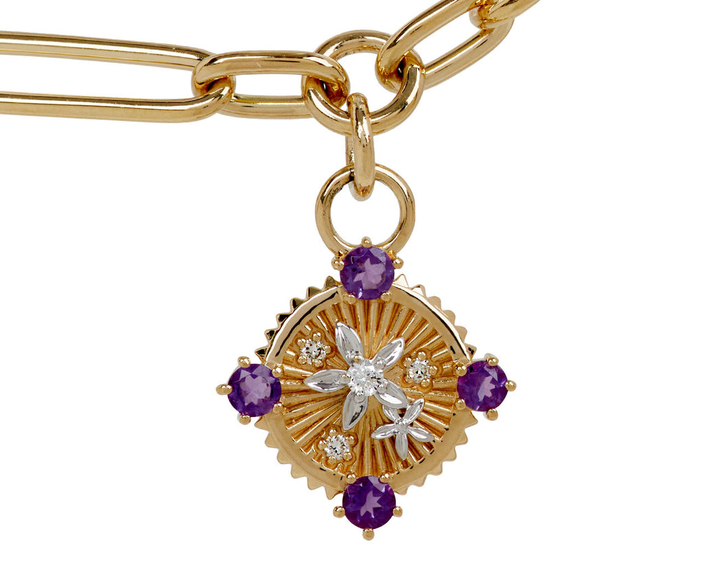 Infinity and Blossom Small Mixed Clip Bracelet
