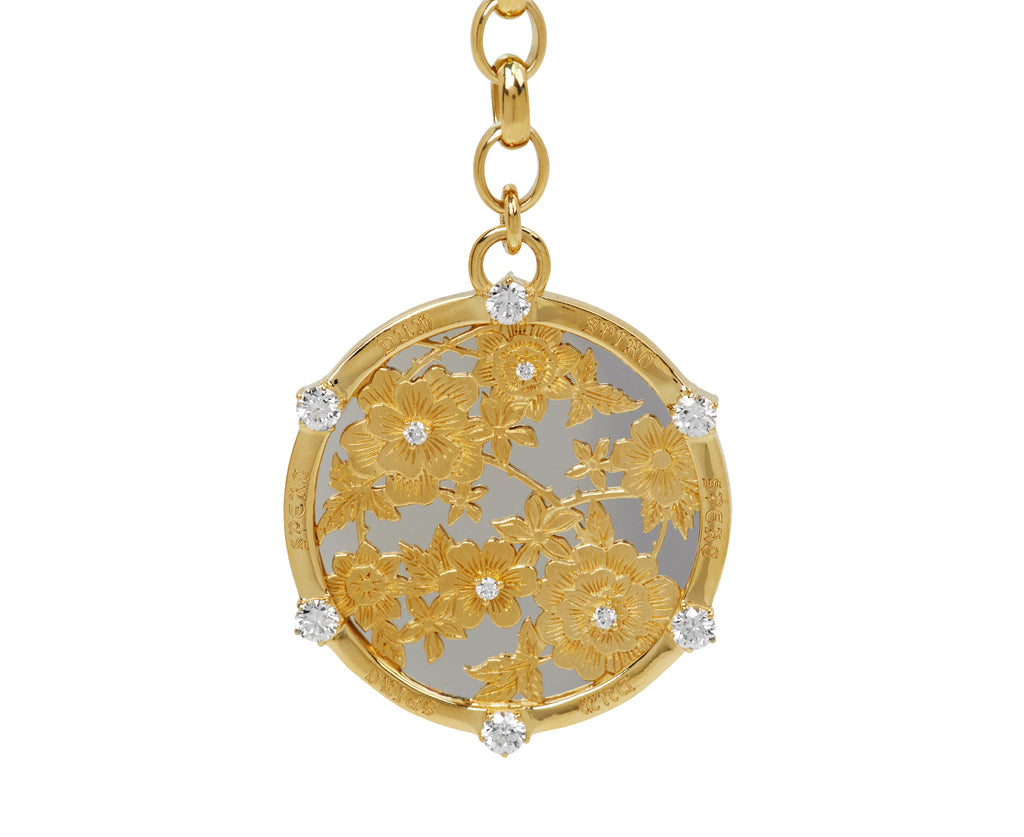 Large Resilience Medallion Heavy Mixed Belcher Chain Necklace