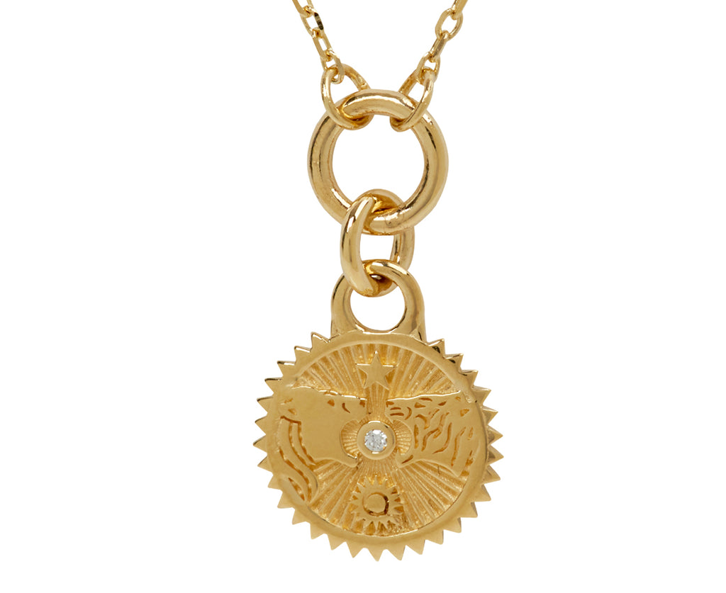 Solar & Lunar Thread Necklace