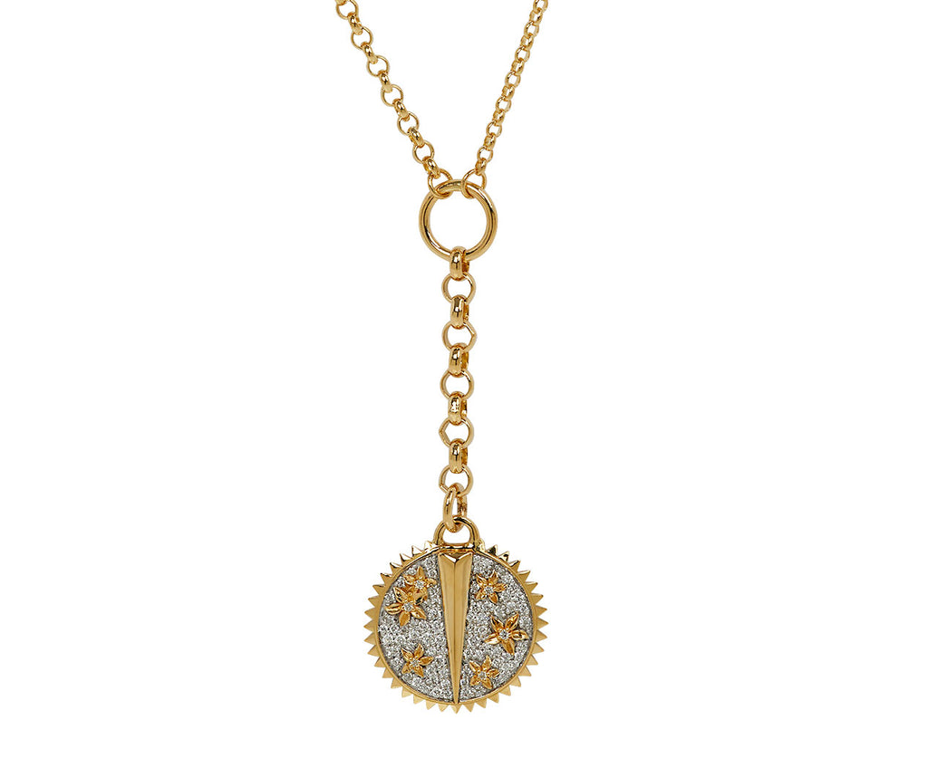 Foundrae Small Mixed Belcher Diamond Resilience Necklace