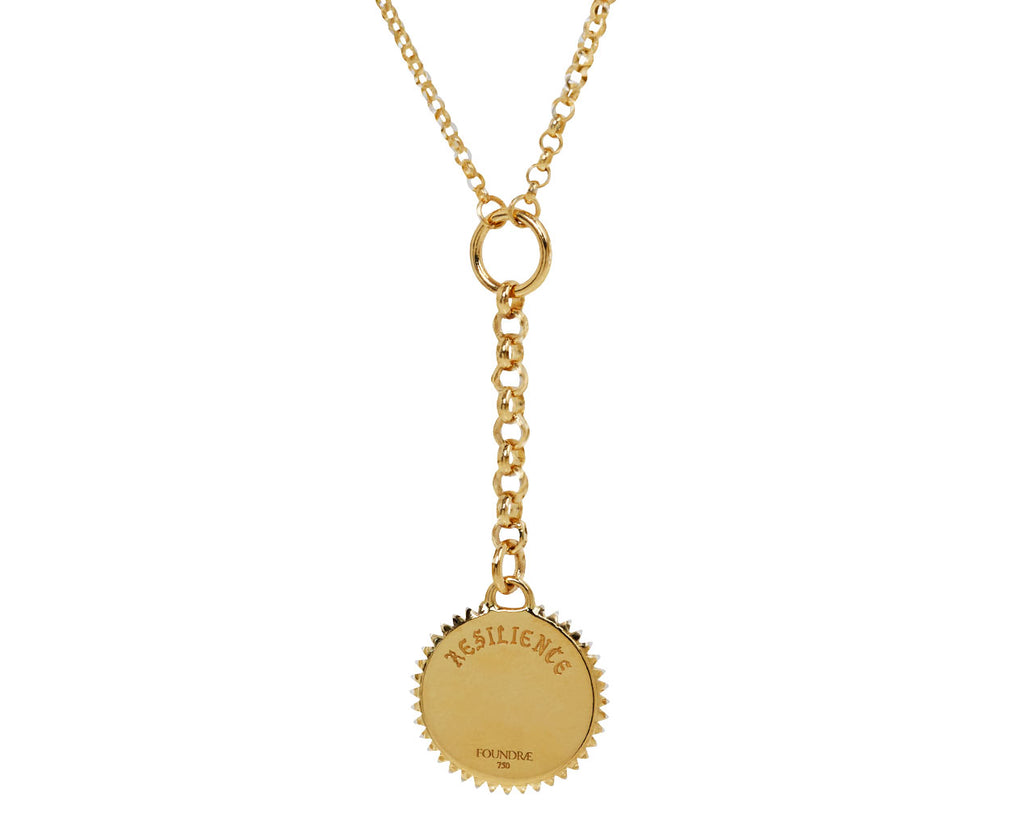 Small Mixed Belcher Diamond Resilience Necklace