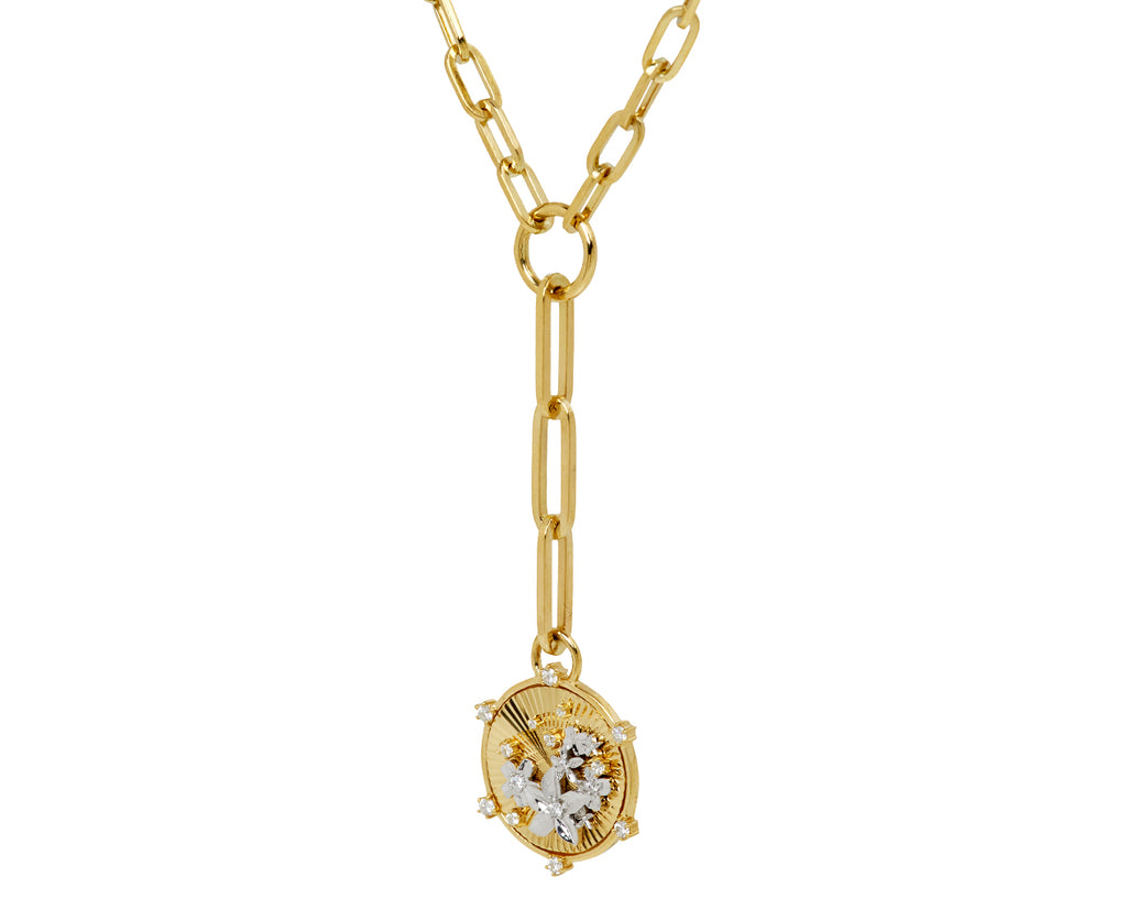Small Resilience Blossoms Refined Clip Necklace