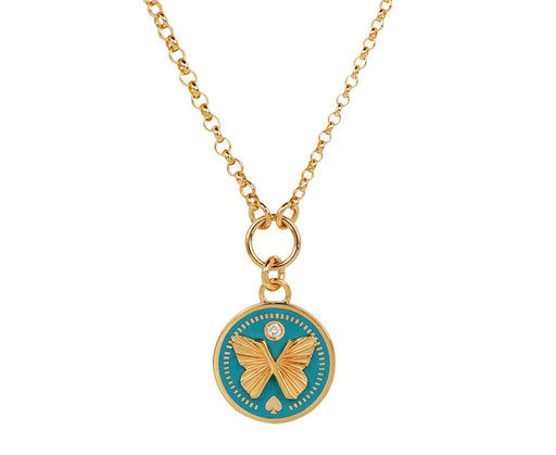 Small Mixed Belcher Reverie Pendant Necklace
