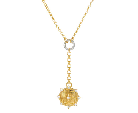 Spark Small Mixed Belcher Extension Necklace