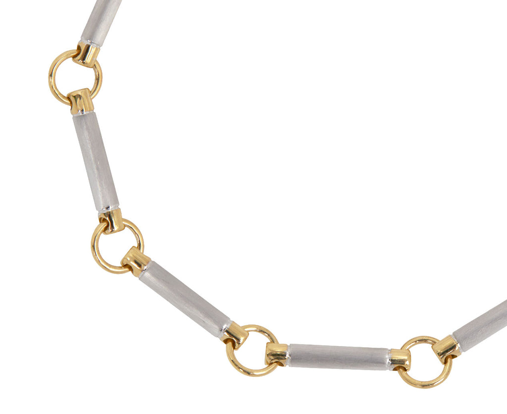 White Gold Element Chain Bracelet