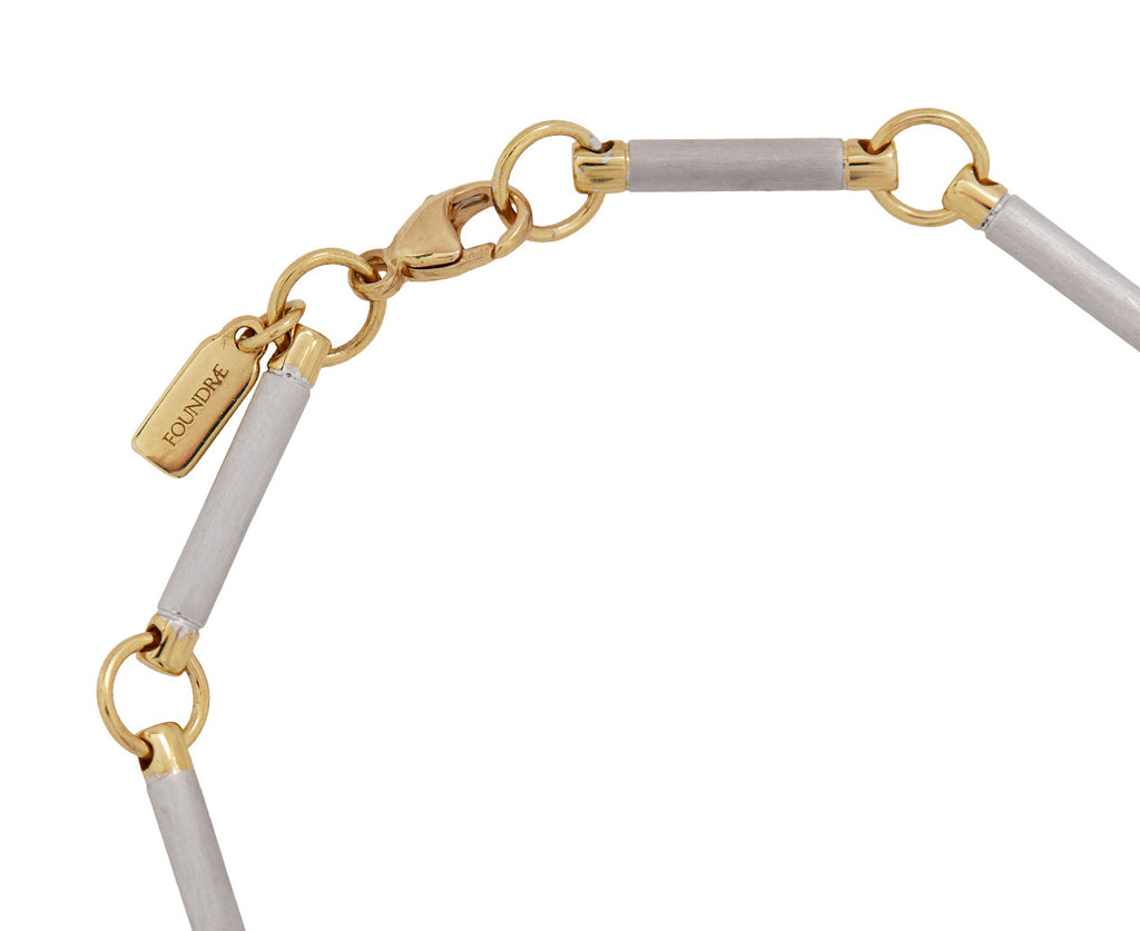 White Gold Element Chain Bracelet