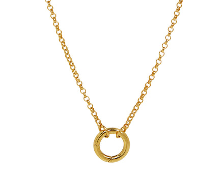 Small Belcher with Small Chubby Annex Chain Necklace