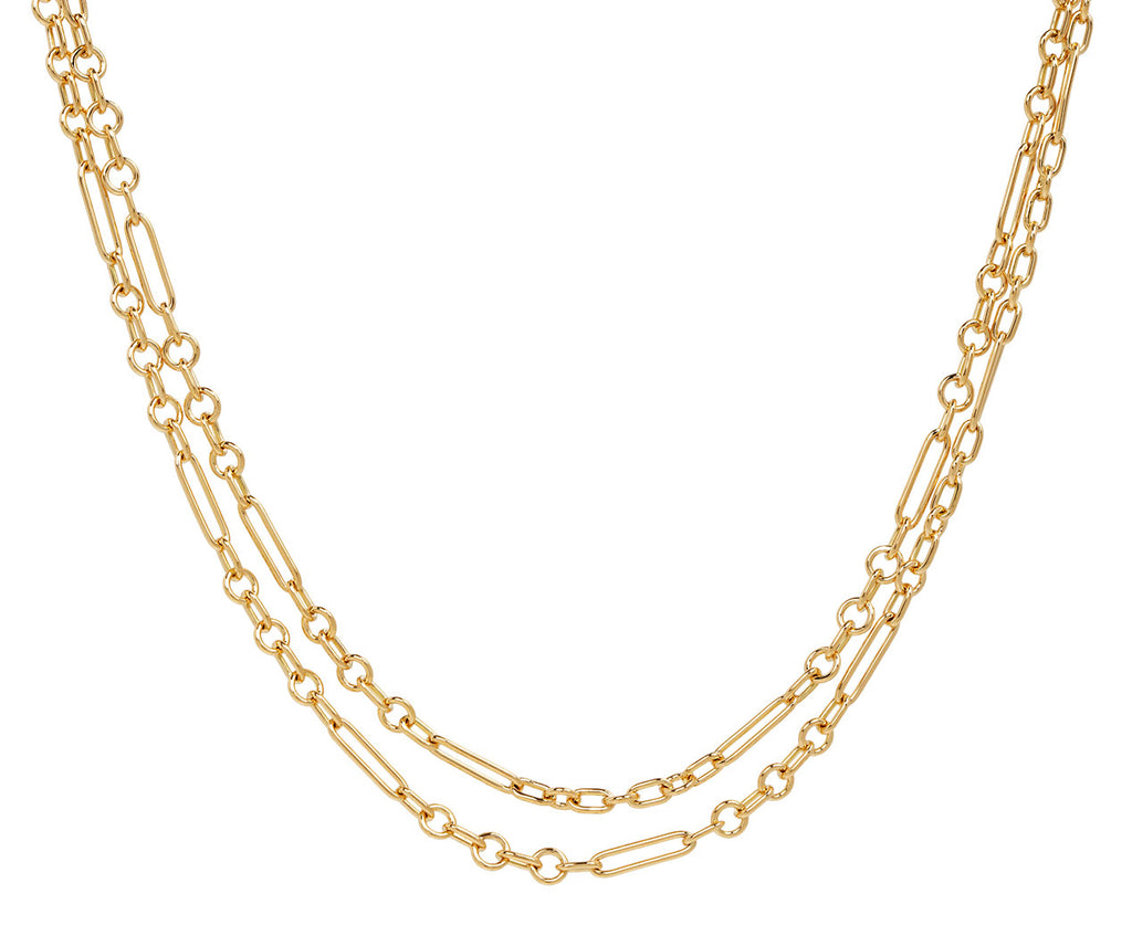 32" Refined Mixed Clip Chain Necklace - TWISTonline 