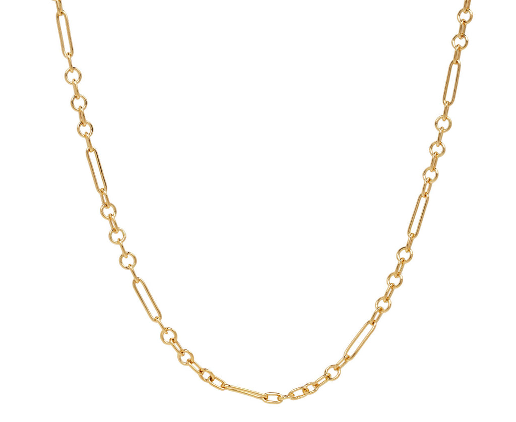 24" Refined Mixed Clip Chain Necklace