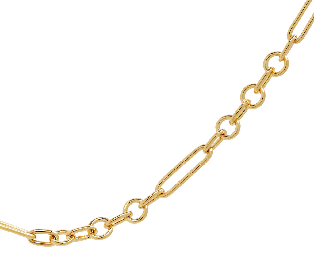 24" Refined Mixed Clip Chain Necklace