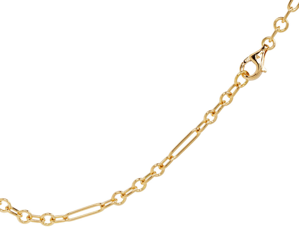 24" Refined Mixed Clip Chain Necklace
