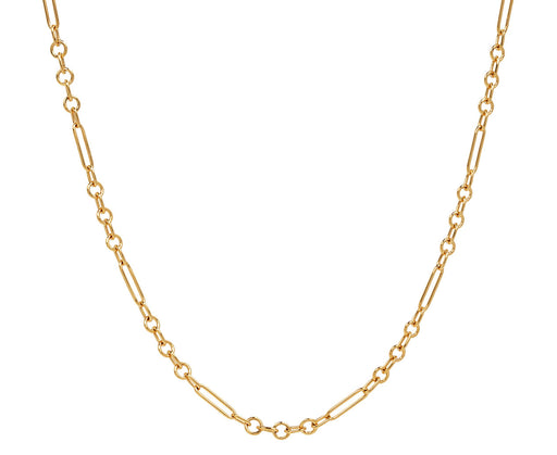 Refined Mixed Clip Chain Necklace