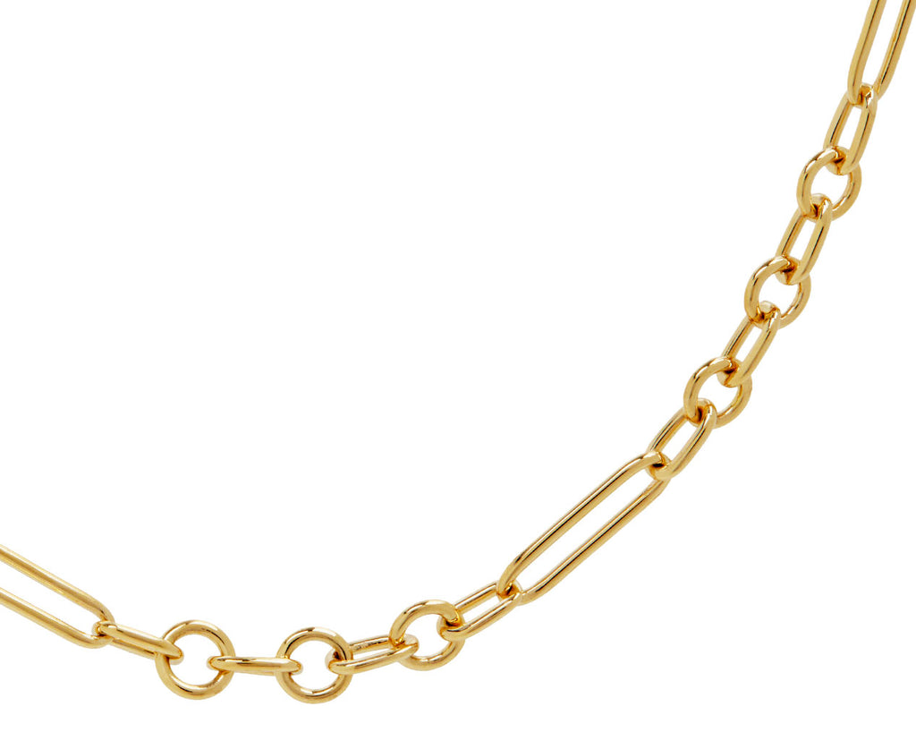 Refined Mixed Clip Chain Necklace