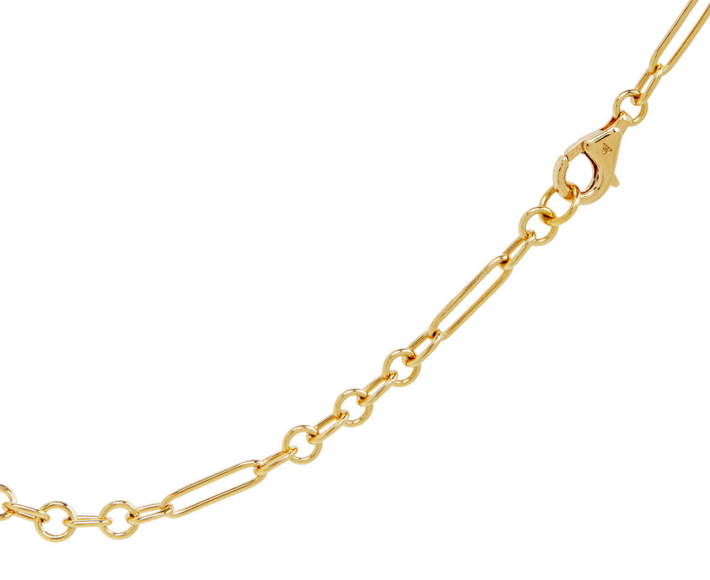 Refined Mixed Clip Chain Necklace