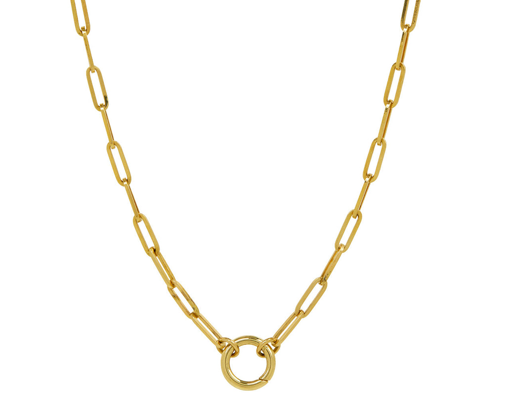 24" Classic Fob Clip Chain with Chubby Annex Link Necklace - TWISTonline 
