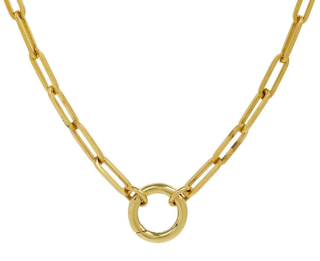 24" Classic Fob Clip Chain with Chubby Annex Link Necklace - TWISTonline 
