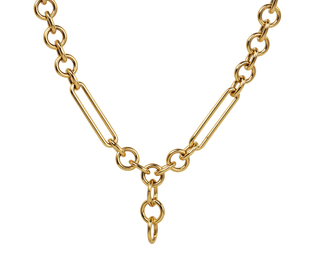 Midsize Mixed Clip Chain with Removable Triple Annex Link Necklace