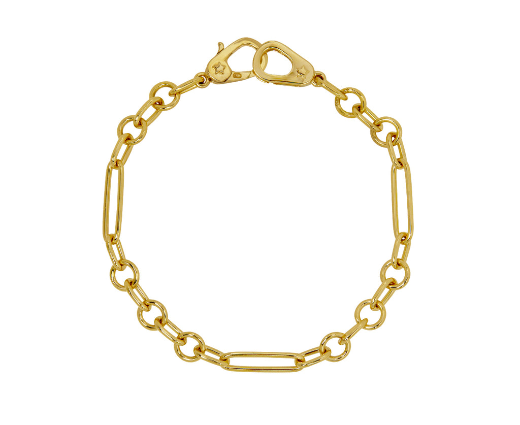 Small Mixed Clip Chain Sister Hook Bracelet