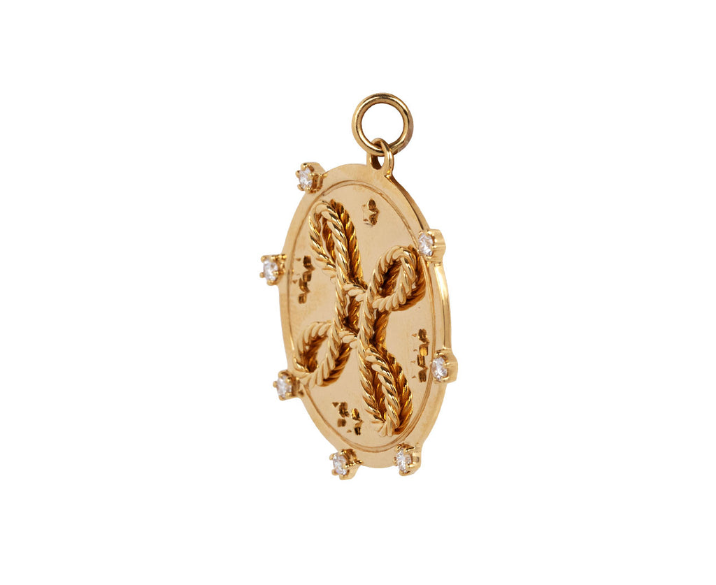 Large True Love Medallion Charm ONLY