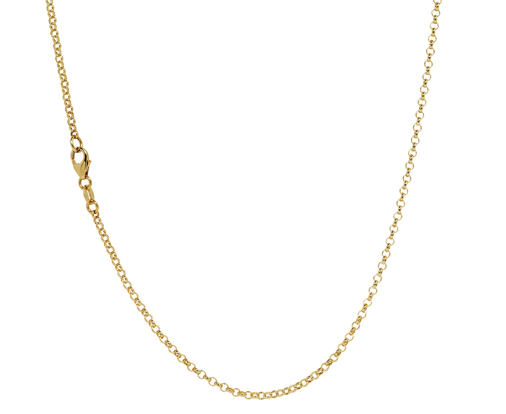 Small Belcher Open Chain with Medium Pave Annex Link