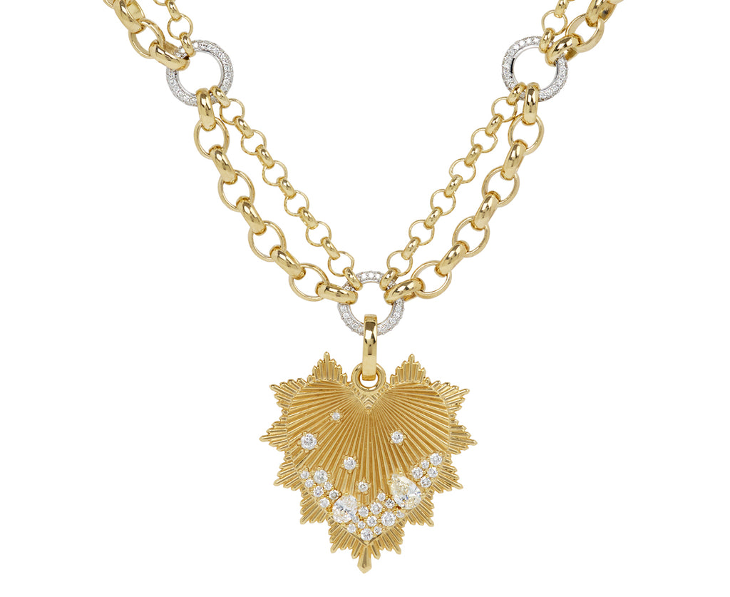 Heavy Mixed Double Belcher Diamond Chain Necklace - TWISTonline 
