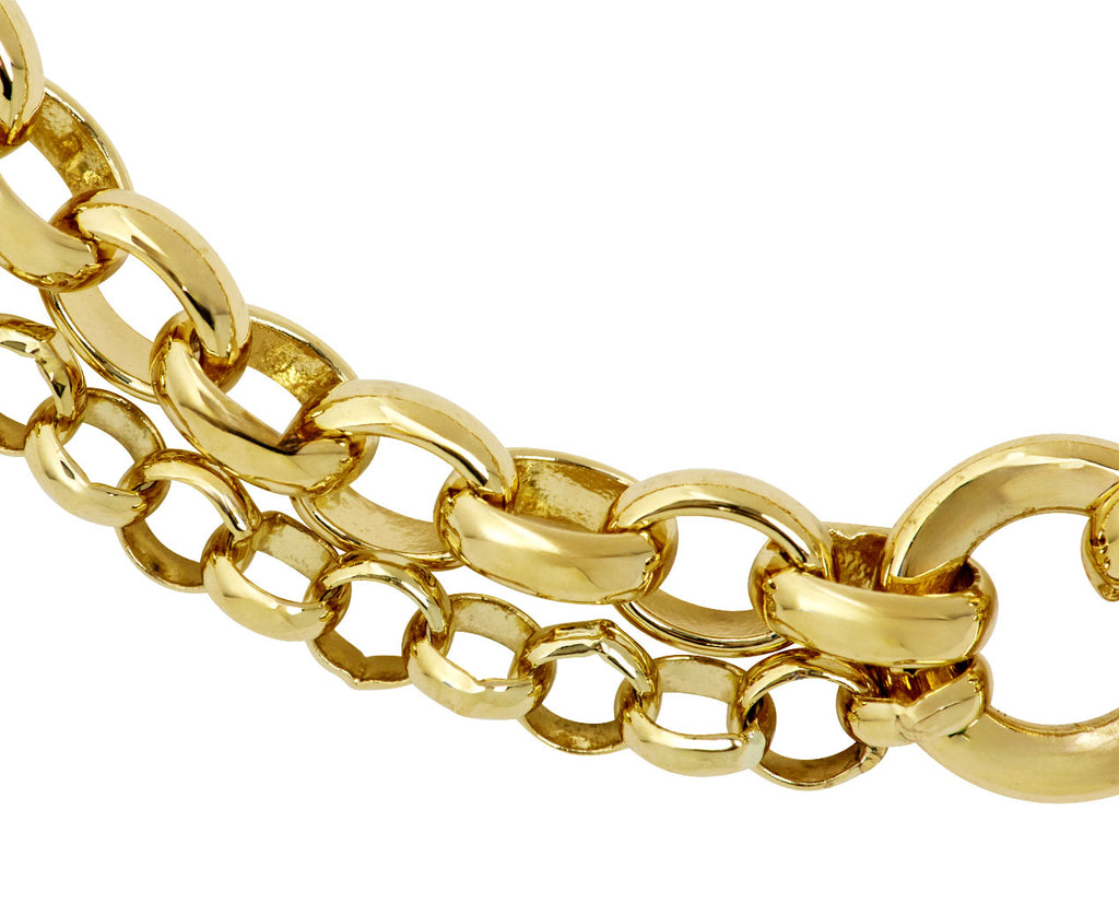 Heavy Mixed Belcher Bracelet