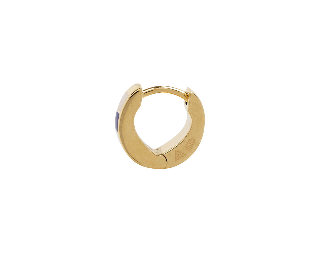 Internal Compass Heart Beat SINGLE Earring