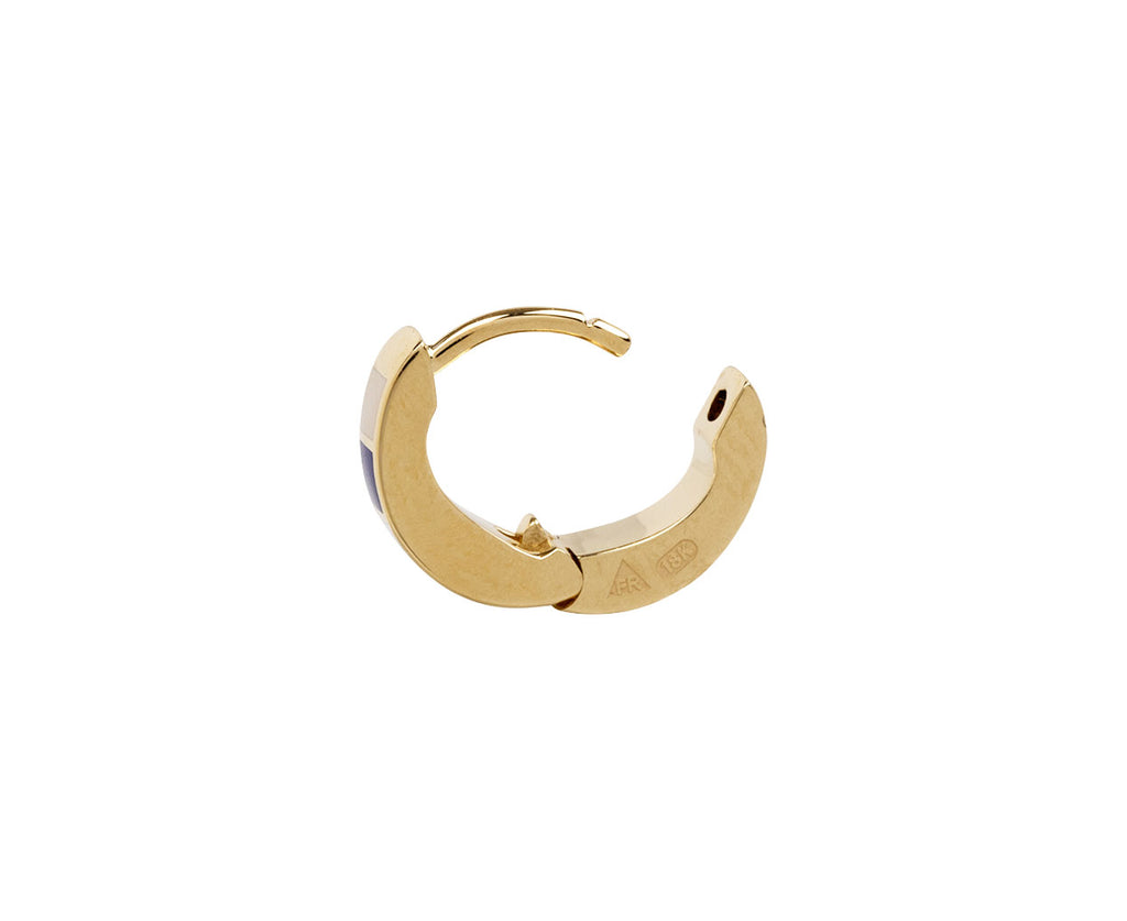 Internal Compass Heart Beat SINGLE Earring