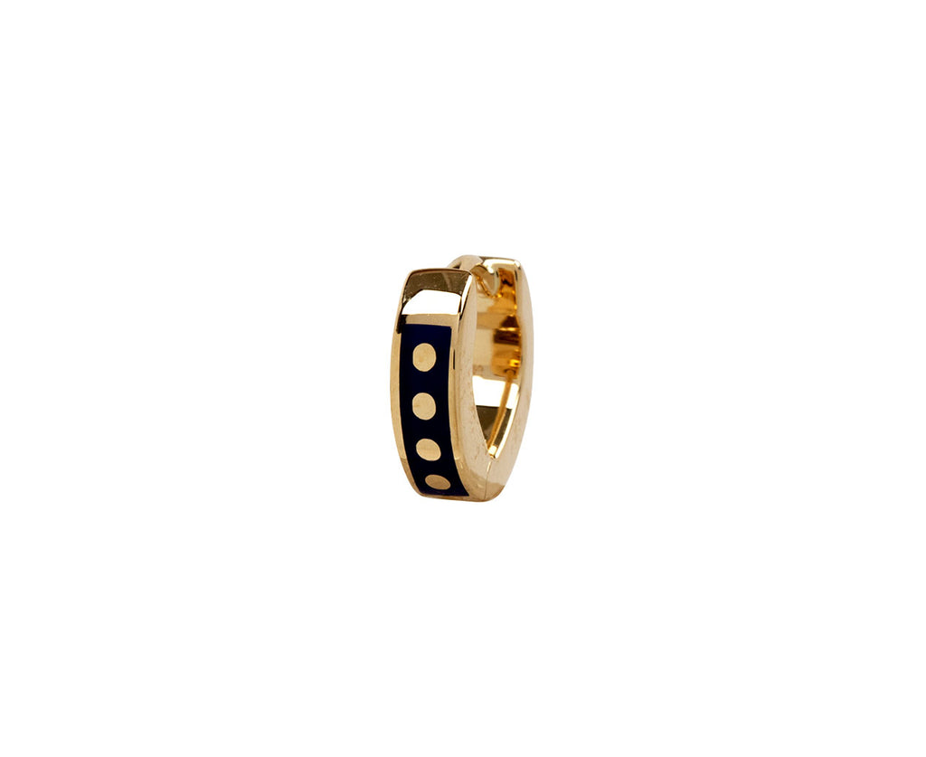 Karma Tenet Heart Beat Huggie SINGLE Earring