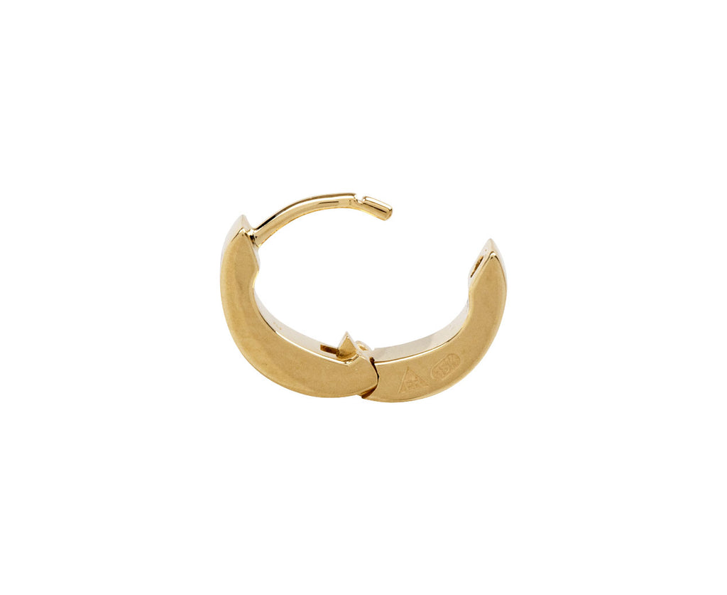 Strength Tenet Heart Beat Huggie SINGLE Earring