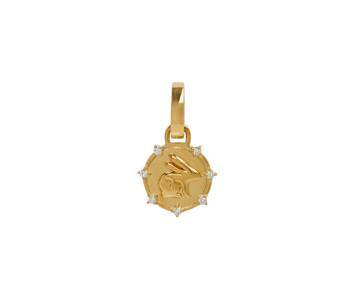 True Love Bunny Miniature Medallion with Push Gate ONLY