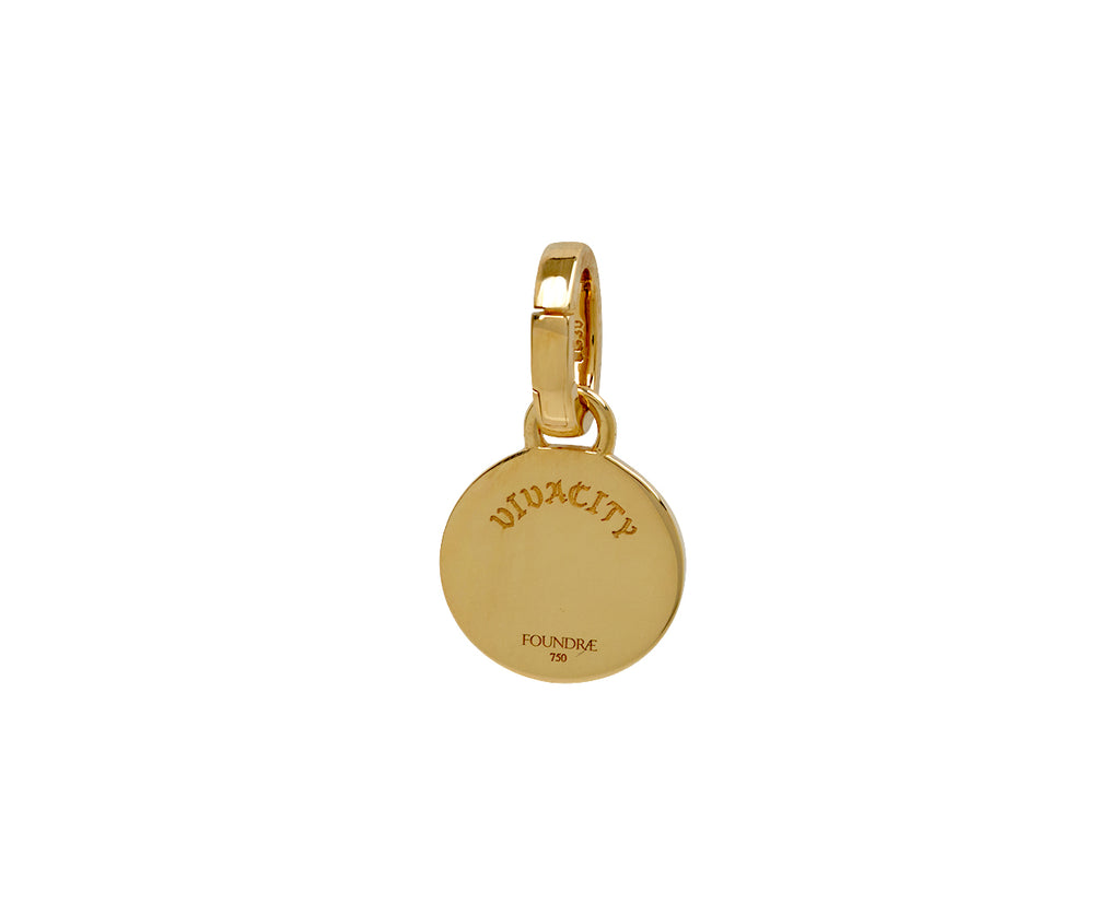 Vivacity Ever Growing Love Miniature Medallion with Push Gate ONLY