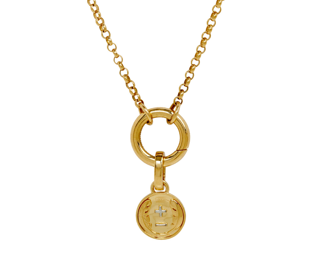 Vivacity Ever Growing Love Miniature Medallion with Push Gate ONLY