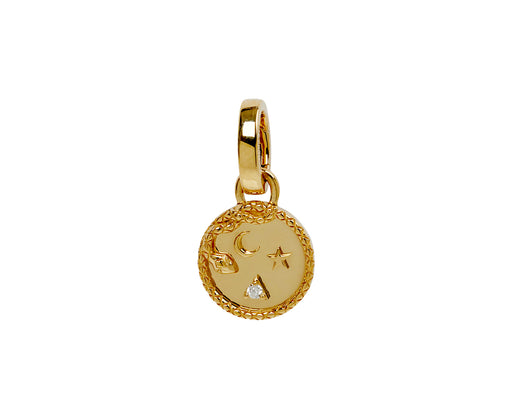 Wholeness Snake Miniature Medallion with Push Gate ONLY