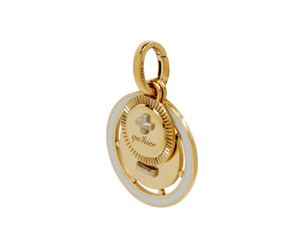 White Ever Growing Love Couplet Medallion and Push Gate ONLY - TWISTonline 