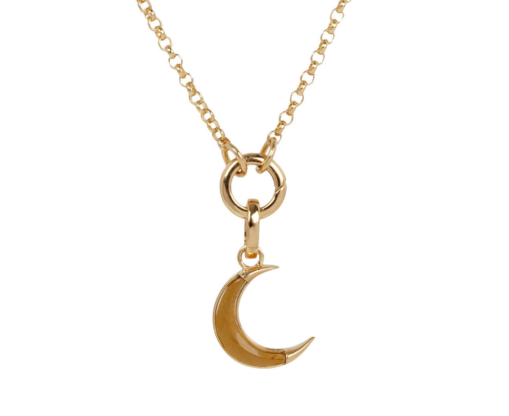 Champagne Citrine Crescent and Push Gate ONLY