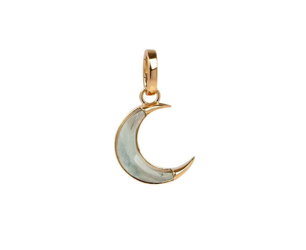 Prasiolite Crescent and Push Gate ONLY
