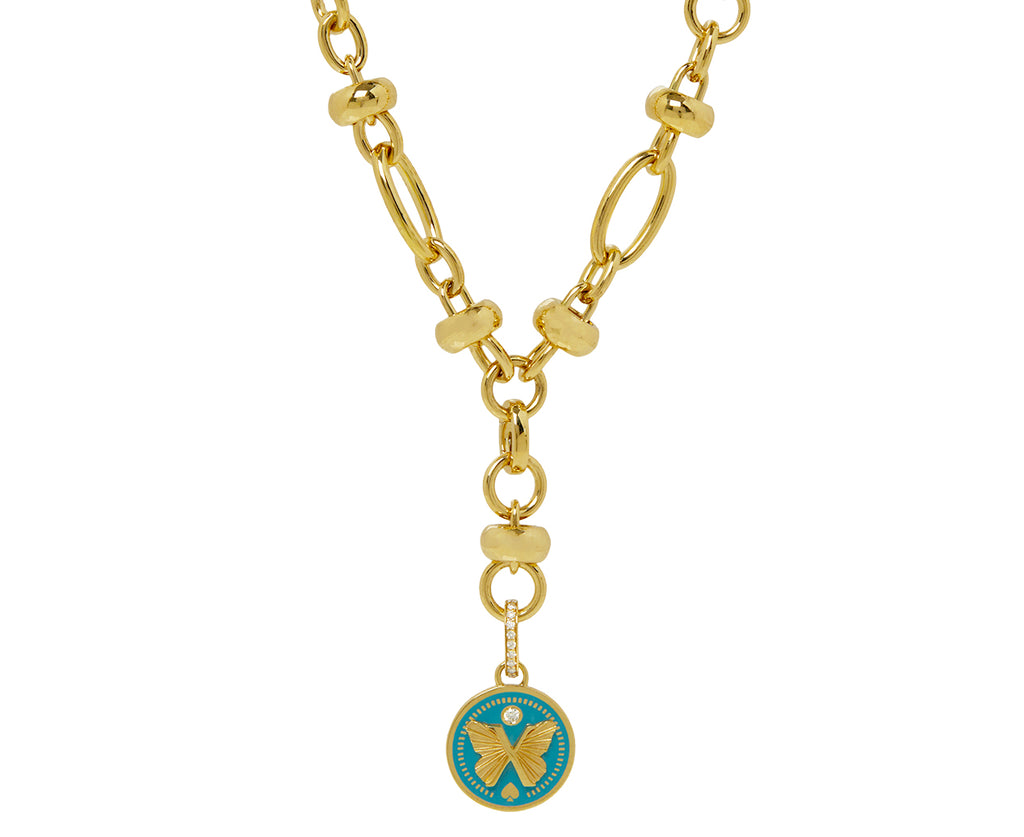 Petite Reverie Medallion Pendant and Diamond Push Gate ONLY
