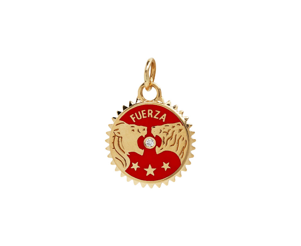 Petite Enamel Solar and Lunar Strength Medallion ONLY - TWISTonline 