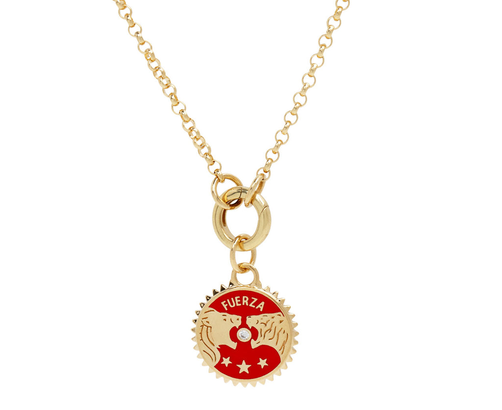 Petite Enamel Solar and Lunar Strength Medallion ONLY - TWISTonline 