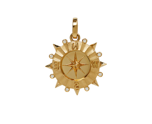 Medium Internal Compass Medallion with Push Gate