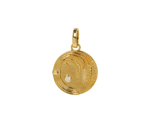 Medium Infinite Gratitude Medallion with Push Gate ONLY - TWISTonline 